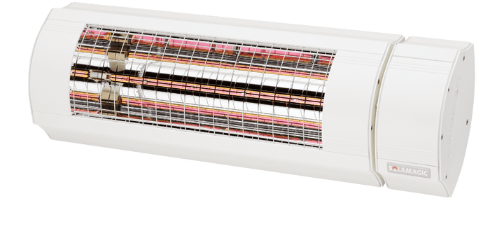 Solamagic Eco+ Pro terrassevarmer 2000W ARC m/Fjernkontroll - Hvit-Terrassevarmer-Solamagic-Hvit-7921480-Lightup.no