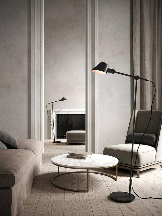 Stay gulvlampe - Svart-Gulvlamper-DFTP-Svart-2020464003-Lightup.no