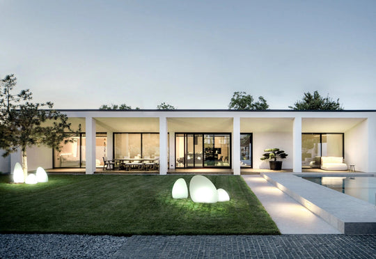 Stone utendørsdekorasjon small E27 IP44 - Hvit-Utebelysning Hagebelysning-Nowodvorski-Hvit-N-10579-Lightup.no