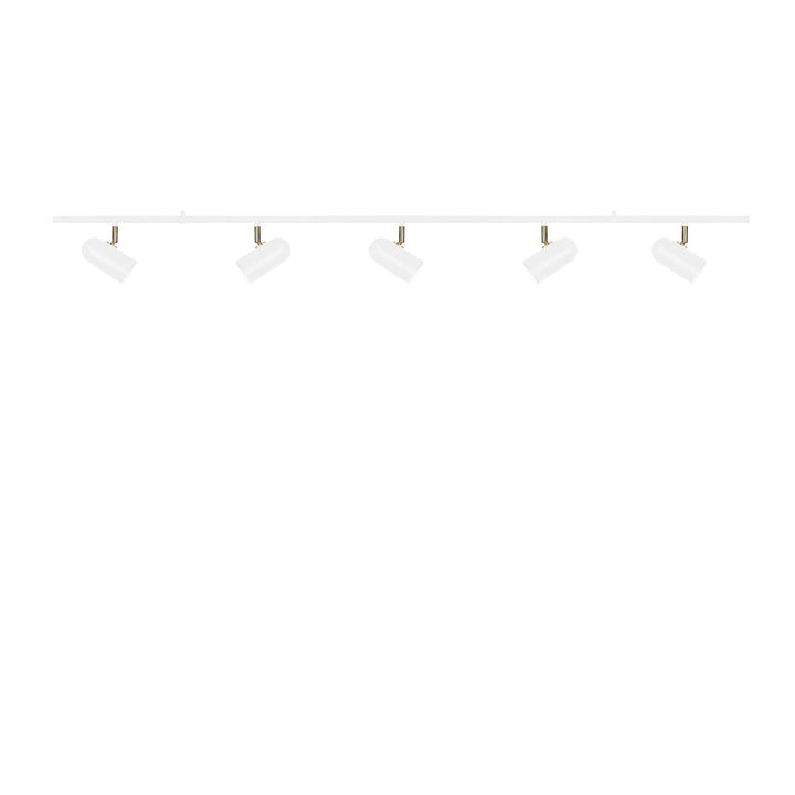 Swan spottskinne 5 - Hvit-Taklamper-Globen Lighting-Hvit-961508-Lightup.no