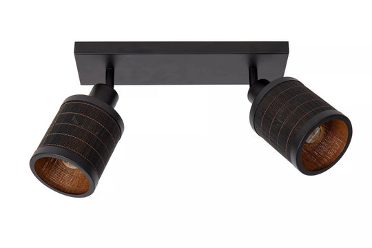 Tagalog takspot 2-lys - Svart-Taklamper-Lucide-Svart-LC21929/02/30-Lightup.no