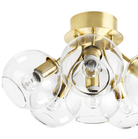 Tage 50 Plafond, messing-Taklamper-CO Bankeryd-Messing-Phc__910568-Lightup.no