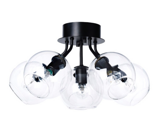 Tage 50 Plafond, svart-Taklamper-CO Bankeryd-Svart-Phc__919565-Lightup.no