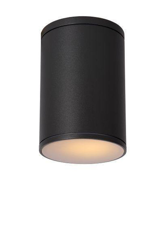 Tubix takspot utendørs IP54 E27-Utebelysning taklampe-Lucide-Antrasitt-LC27870/01/30-Lightup.no