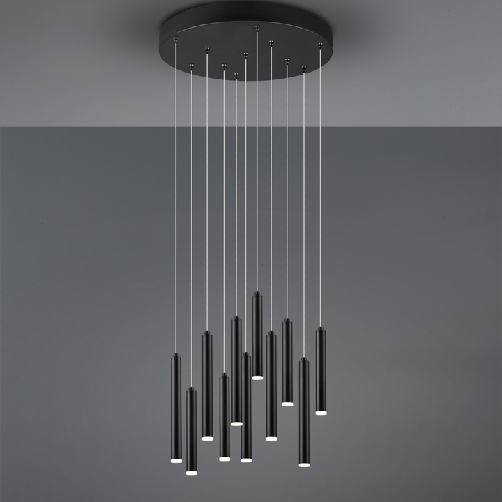 Tubular takpendel Rondell - Svart-Takpendler-Trio Lighting-Svart-Trl__321691132-Lightup.no