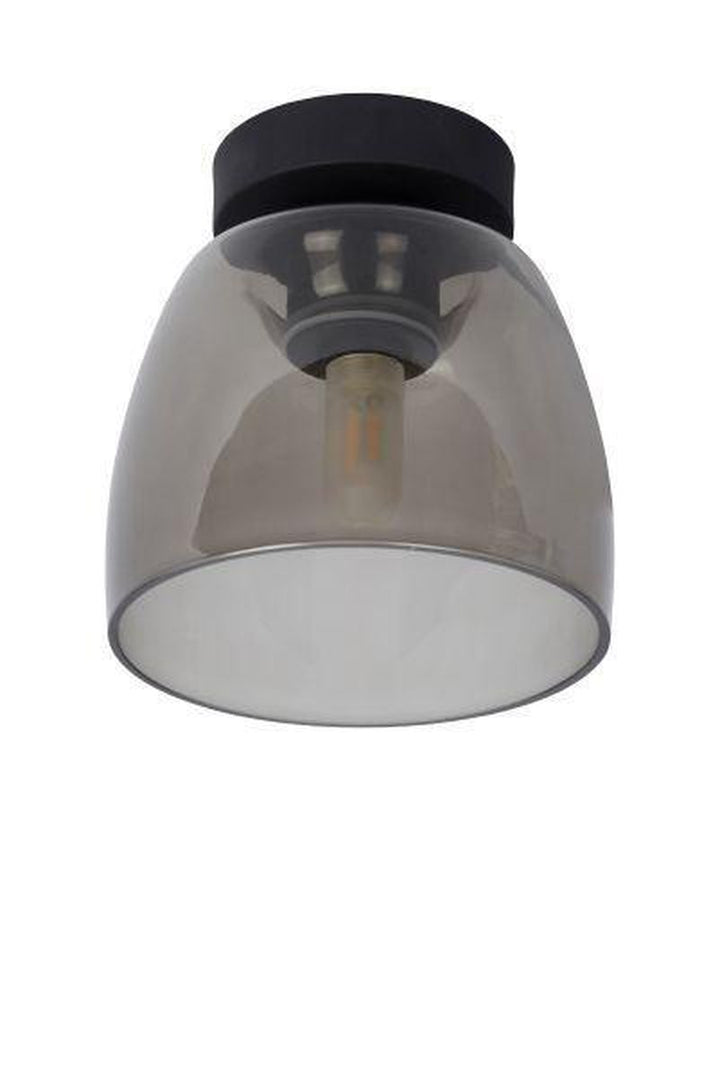 Tyler taklampe IP44-Taklamper-Lucide-Svart / Røyk-LC30164/01/30-Lightup.no