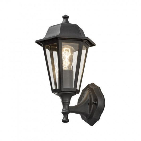 Vegglykt E27 - Svart-Utebelysning vegg klassisk-Konstsmide-Svart-7094-750-Lightup.no