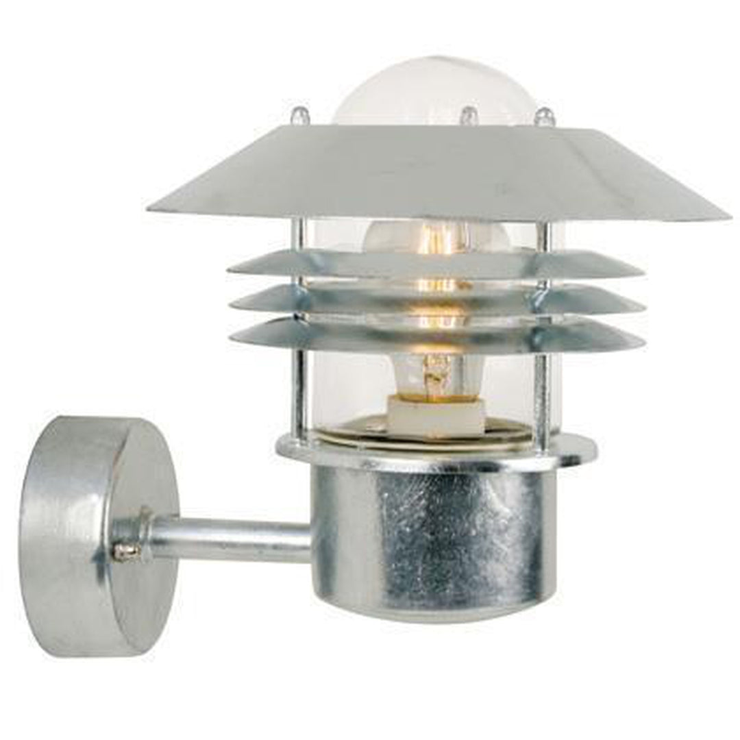 Vejers vegglampe - Galvanisert stål-Utebelysning vegg klassisk-Nordlux-Galvanisert-25091031-Lightup.no