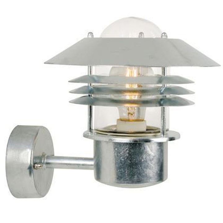 Vejers vegglampe - Galvanisert stål-Utebelysning vegg klassisk-Nordlux-Galvanisert-25091031-Lightup.no