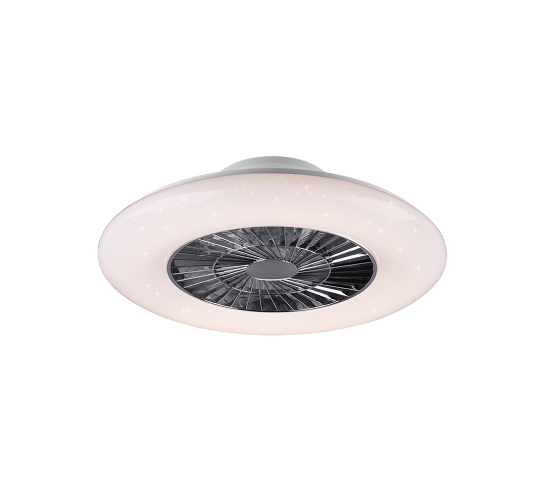 Visby takvifte 59 cm 39,6W 3000-6500K LED m/fjernkontroll - Krom-Vifter-Reality-Krom-Trl__R62402106-Lightup.no
