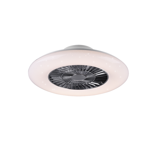 Visby takvifte 59 cm 39,6W 3000-6500K LED m/fjernkontroll - Krom-Vifter-Reality-Krom-Trl__R62402106-Lightup.no