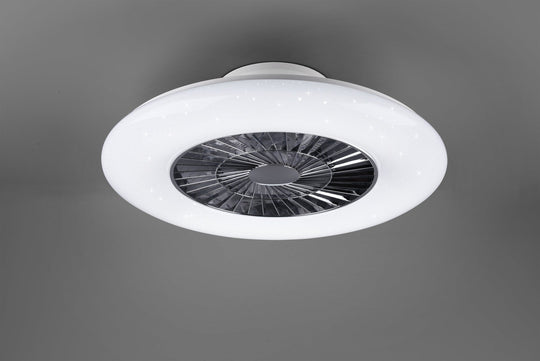 Visby takvifte 59 cm 39,6W 3000-6500K LED m/fjernkontroll - Krom-Vifter-Reality-Krom-Trl__R62402106-Lightup.no