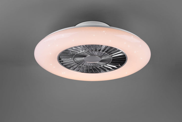 Visby takvifte 59 cm 39,6W 3000-6500K LED m/fjernkontroll - Krom-Vifter-Reality-Krom-Trl__R62402106-Lightup.no