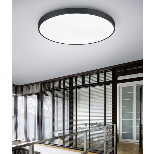 Waco taklampe - Svart-Taklamper-Trio Lighting-Svart-Trl__627417532-Lightup.no