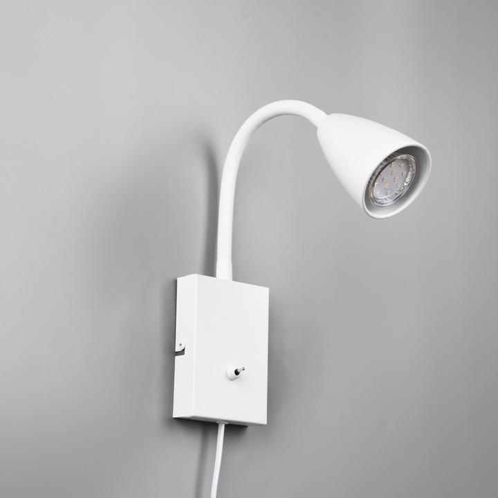 Wanda vegglampe - Hvit-Vegglamper-Trio Lighting-Hvit-Trl__202670131-Lightup.no