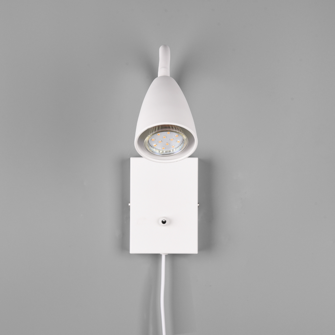 Wanda vegglampe - Hvit-Vegglamper-Trio Lighting-Hvit-Trl__202670131-Lightup.no