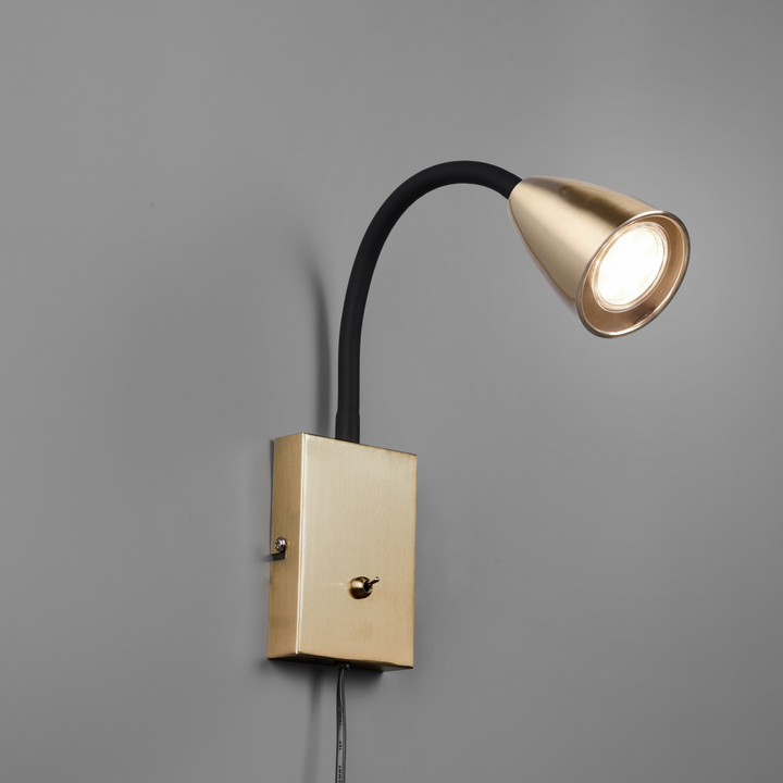 Wanda vegglampe - Messing-Vegglamper-Trio Lighting-Messing-Trl__202670108-Lightup.no