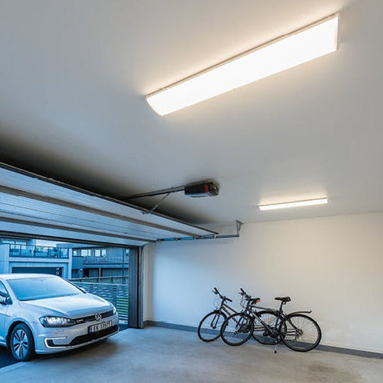 Wave 1200 takarmatur 42W 3000K IP44 IK06 m/sensor - Hvit-Taklamper-Sg Armaturen As-Hvit-3301627-Lightup.no