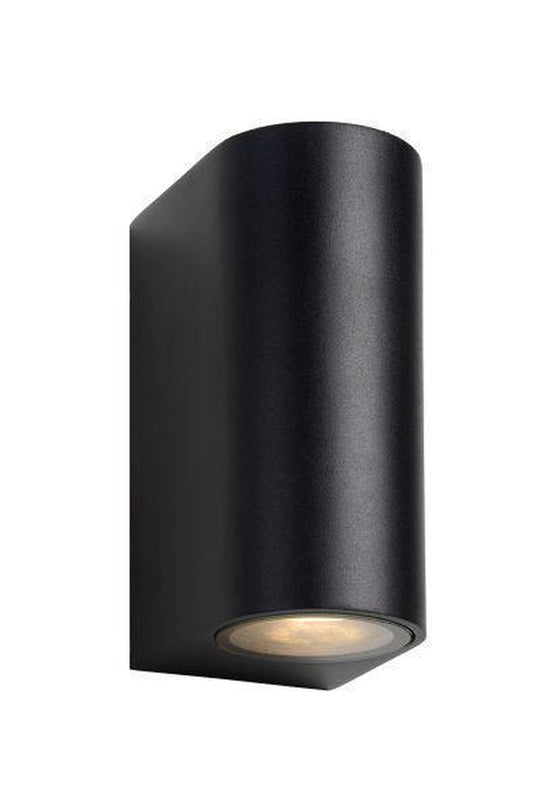Zora round vegglampe opp/ned utendørs IP44-Utebelysning vegg opp og ned-Lucide-Svart-LC22861/10/30-Lightup.no