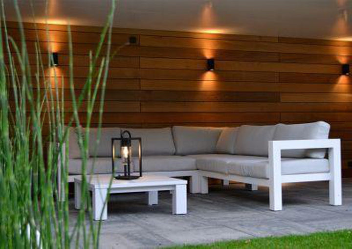 Zora round vegglampe opp/ned utendørs IP44-Utebelysning vegg opp og ned-Lucide-Svart-LC22861/10/30-Lightup.no