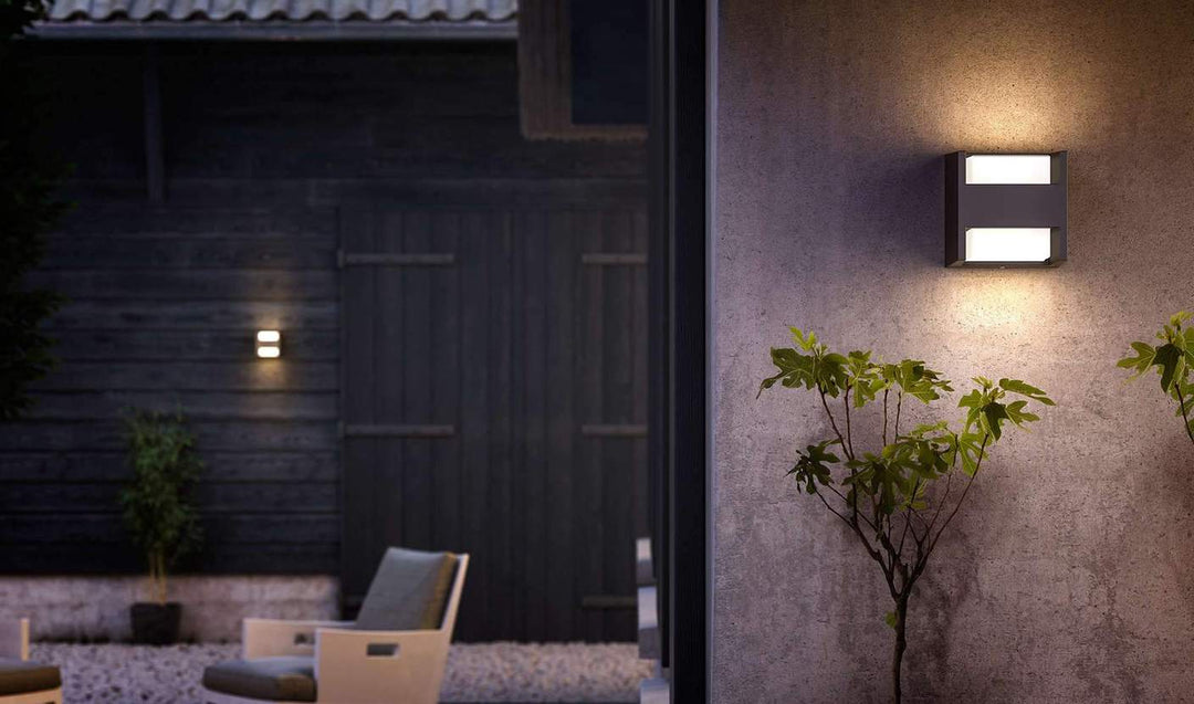 Utelamper led opp ned