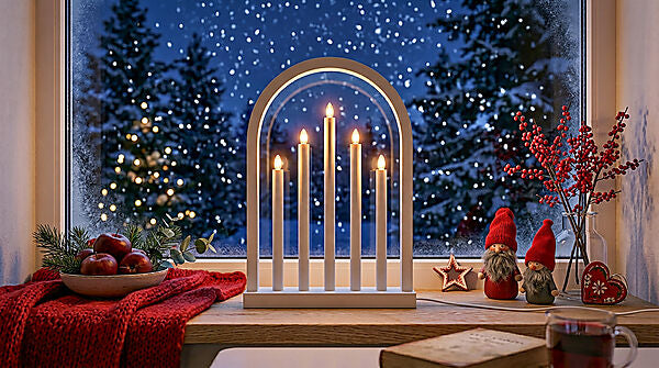 Oslo adventsstake 5-lys