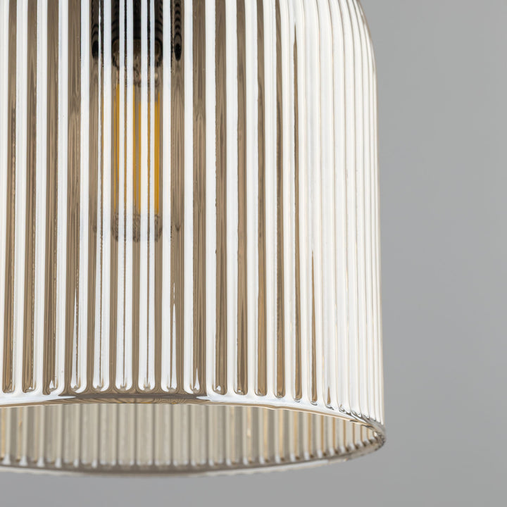 Sophia Green Cognac takpendel 1-lys-Takpendler-TK Lighting-Amber / grønn-TK-11146-Lightup.no