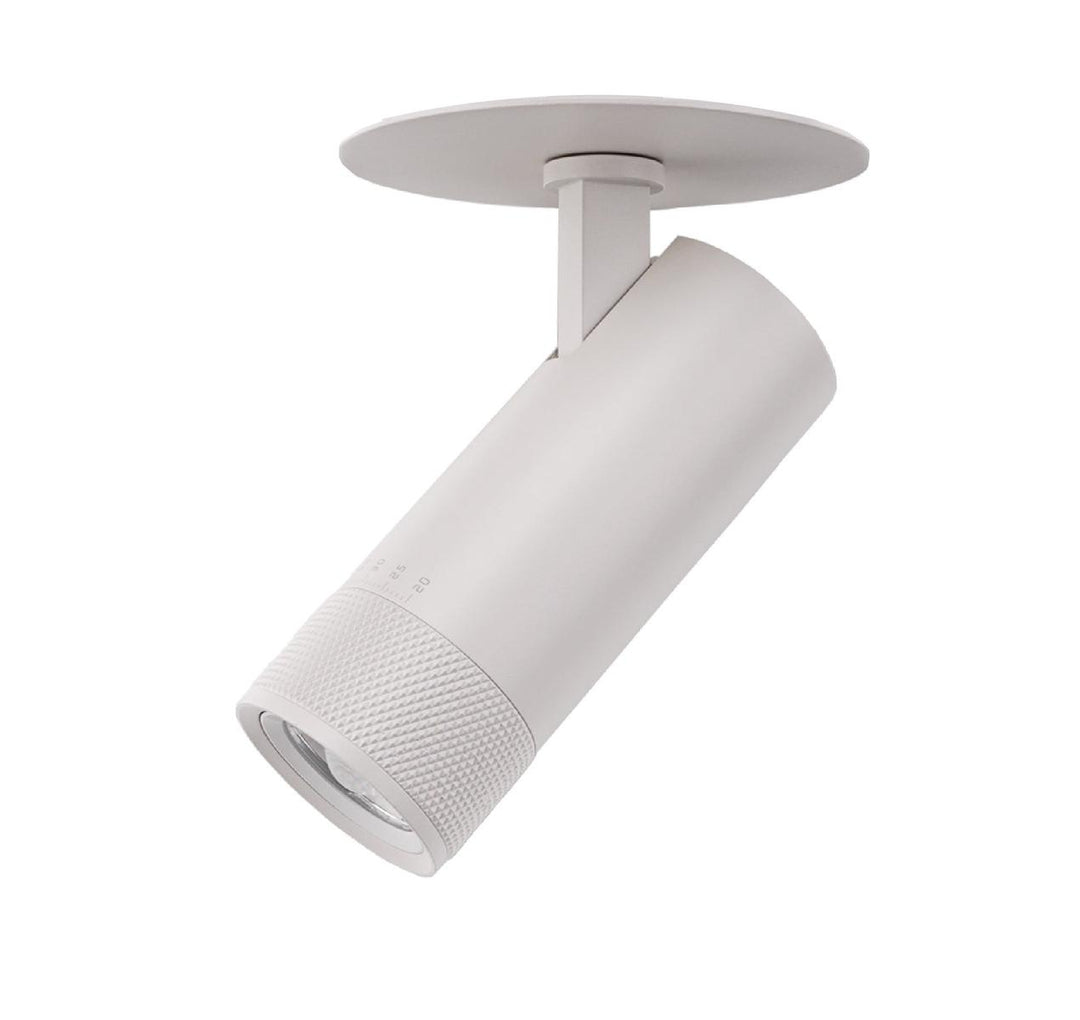 Ezra Zoom Recessed takspot 8W 2700 Kelvin 20-60 grader lysspredning - Dimbar
