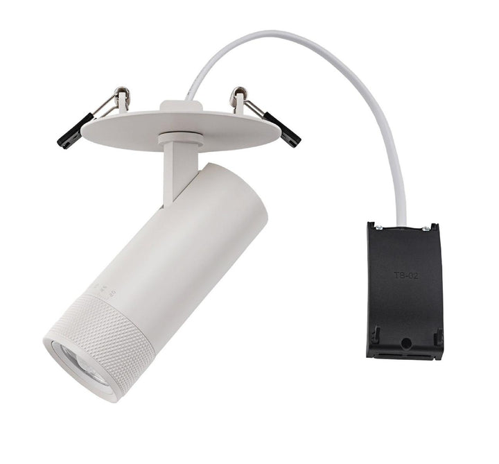 Ezra Zoom Recessed takspot 8W 2700 Kelvin 20-60 grader lysspredning - Dimbar