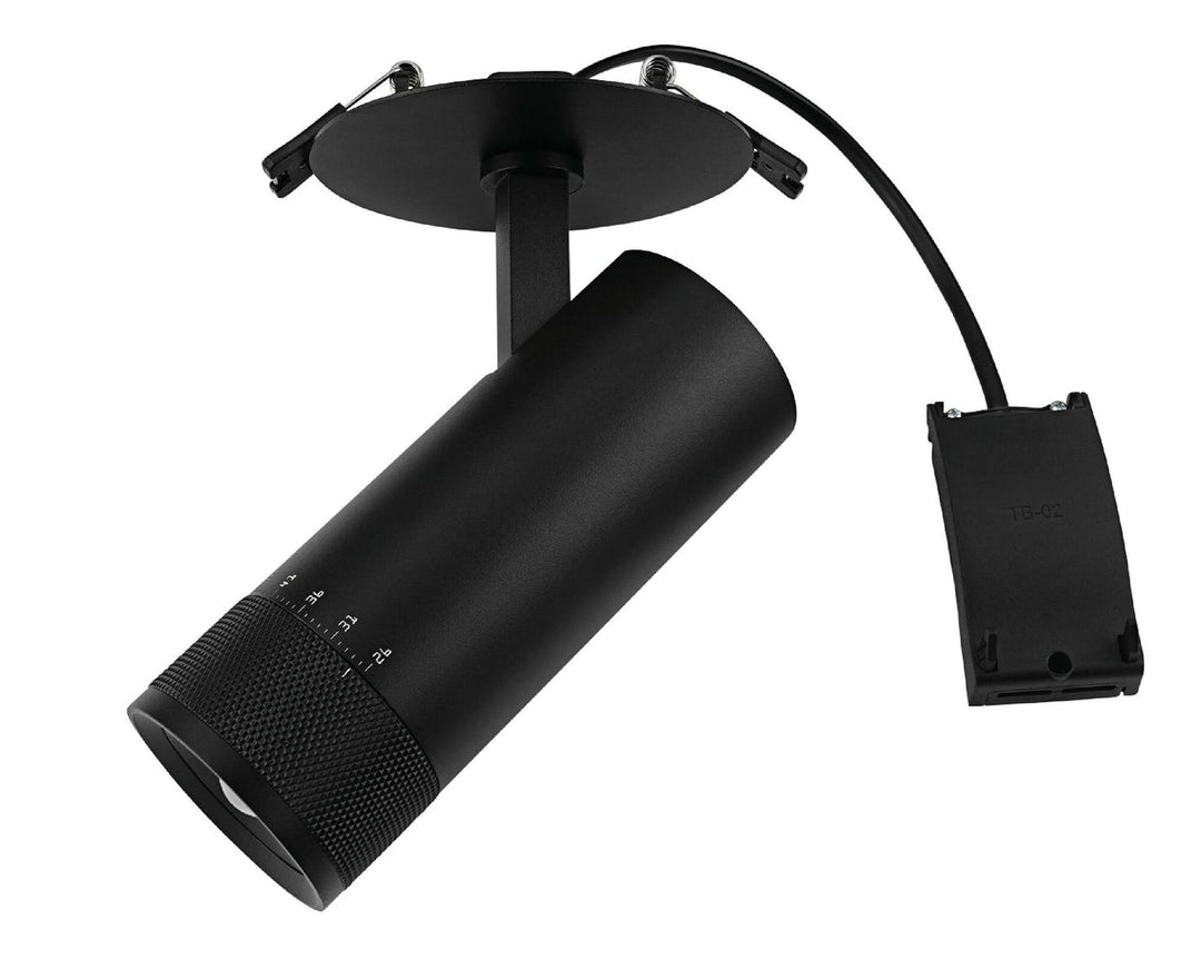 Ezra Zoom Recessed takspot 15W 2700/3000 Kelvin 21-60 grader lysspredning - Dimbar