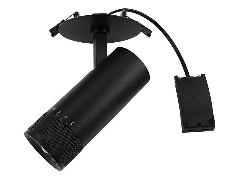 Ezra Zoom Recessed takspot 15W 2700/3000 Kelvin 21-60 grader lysspredning - Dimbar