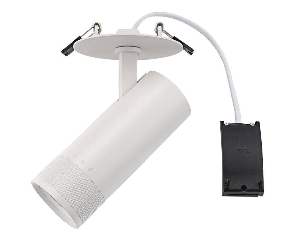 Ezra Zoom Recessed takspot 15W 2700/3000 Kelvin 21-60 grader lysspredning - Dimbar
