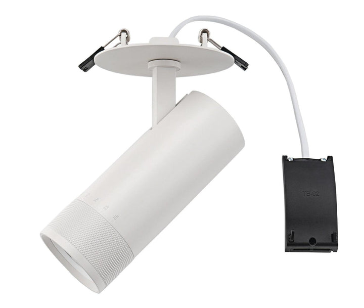 Ezra Zoom Recessed takspot 15W 2700/3000 Kelvin 21-60 grader lysspredning - Dimbar