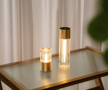 Ding H20 oppladbar bordlampe 2200/2500/3000 Kelvin IP44 - Dimbar