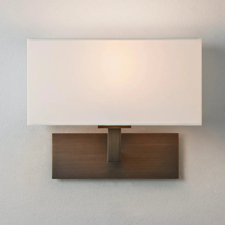 Park Lane vegglampe med skjerm
