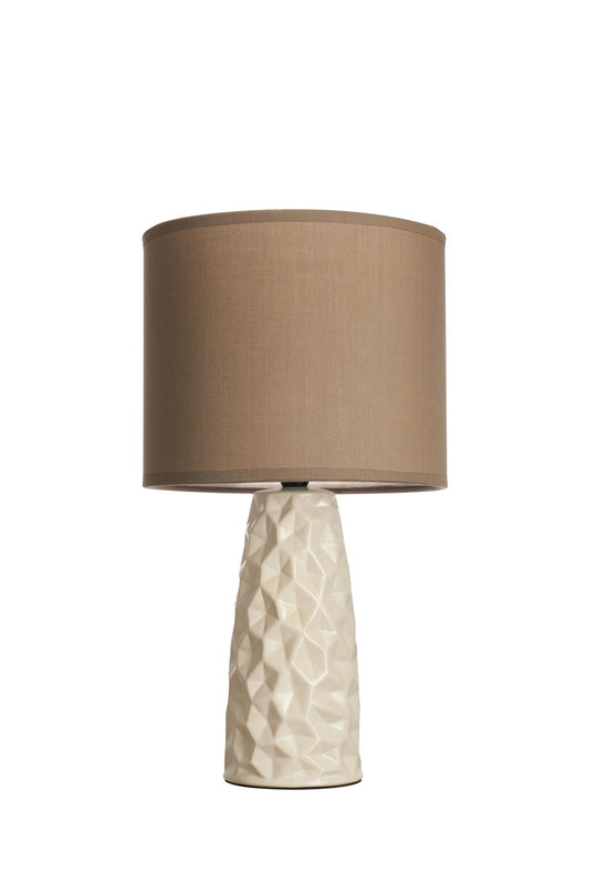 Pauleen Fancy Sculpt bordlampe-Bordlamper-Paulmann-Taupe / Kremfarget-PL-48353-Lightup.no