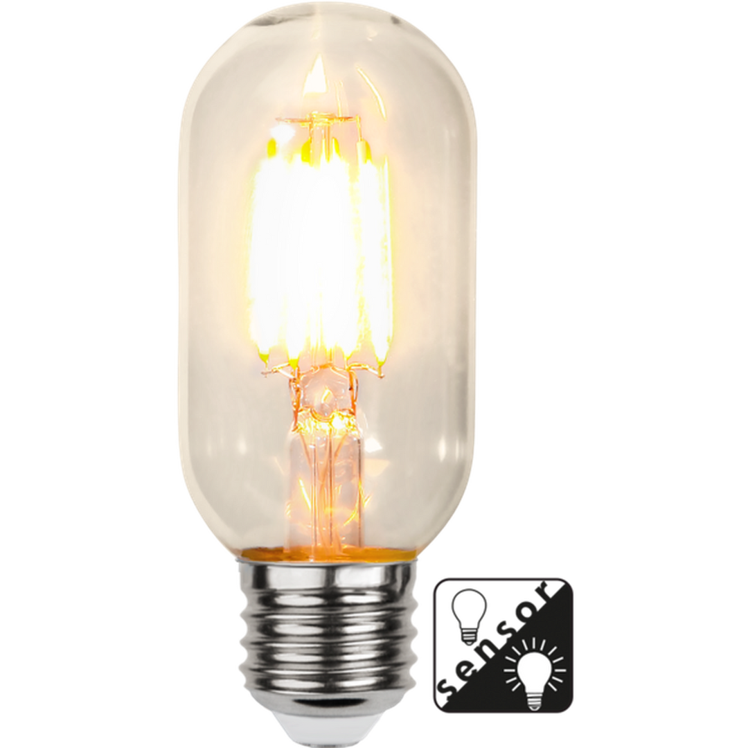 4W E27 LED med sensor 2100K 45mm-LED-pære E27 sokkel-Star Trading-Klar-352-64-7-Lightup.no