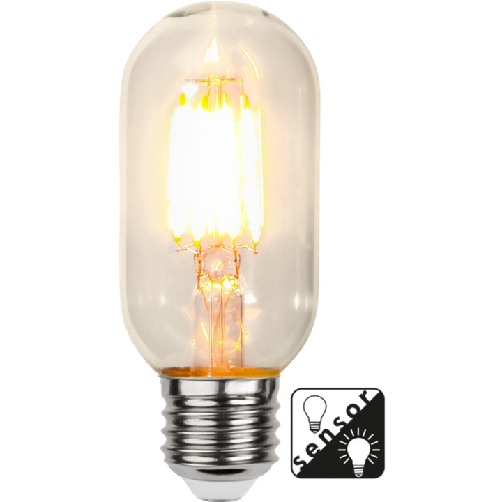 4W E27 LED med sensor 2100K 45mm-LED-pære E27 sokkel-Star Trading-Klar-352-64-7-Lightup.no