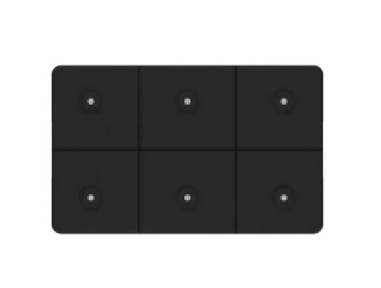 6-port ladeplate for Aura og Volar bordlamper-Bordlamper-NorDesign-Svart-411710062-Lightup.no