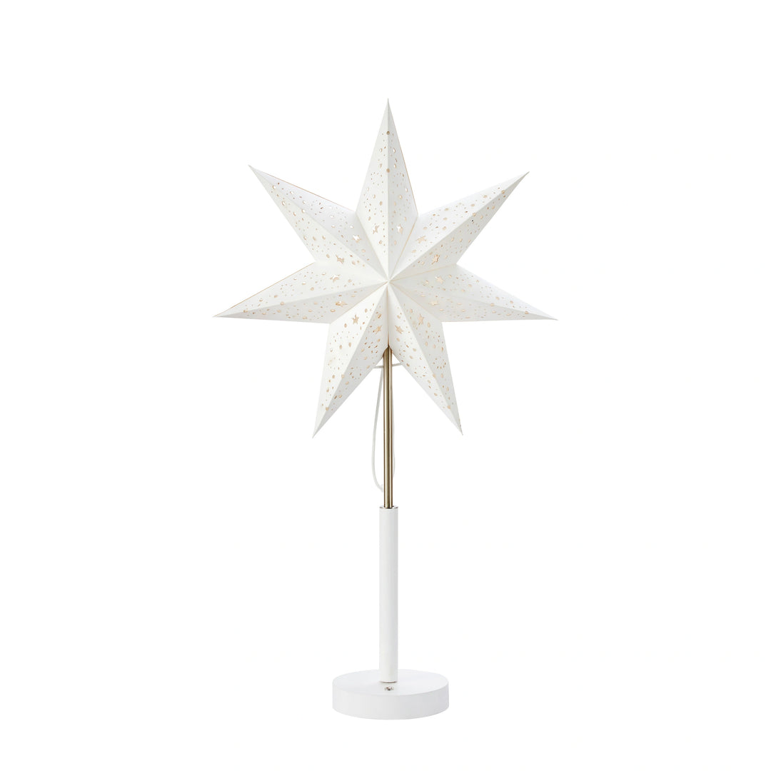 Noella bordstjerne 35 cm - Oppladbar