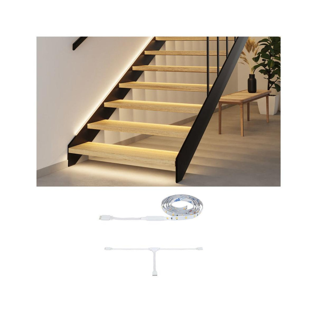 MaxLED LED stripeforlengelse til trapper 1m 0,6W 64lm 2700K