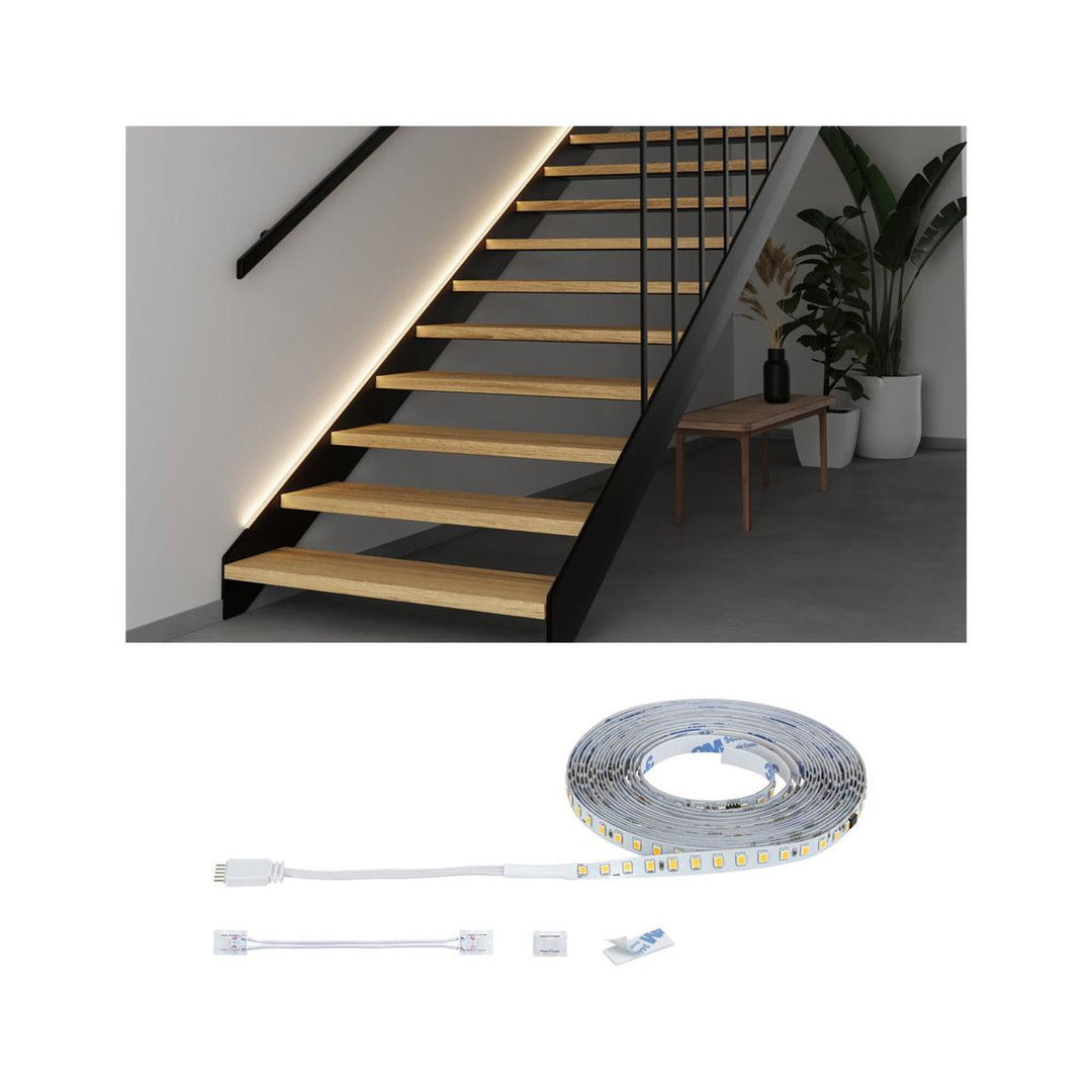 MaxLED LED stripeforlengelse for trapper 5m 5W 350lm 2700K