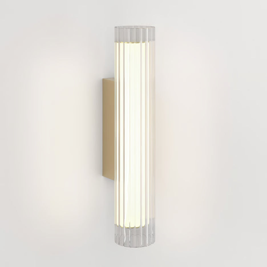 Io 420 vegglampe IP44 - Krom