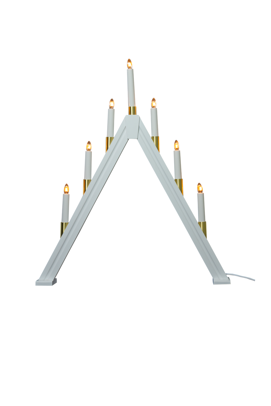 Halland adventsstake 7-lys  - Sammenleggbar