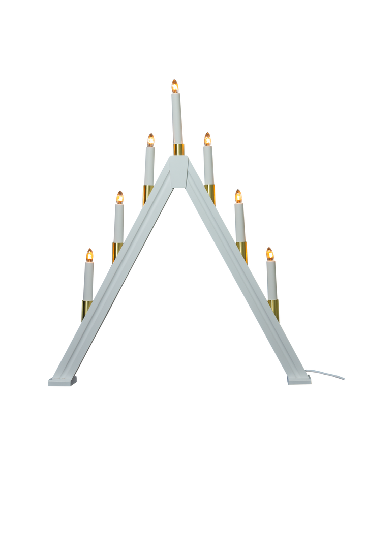 Halland adventsstake 7-lys  - Sammenleggbar