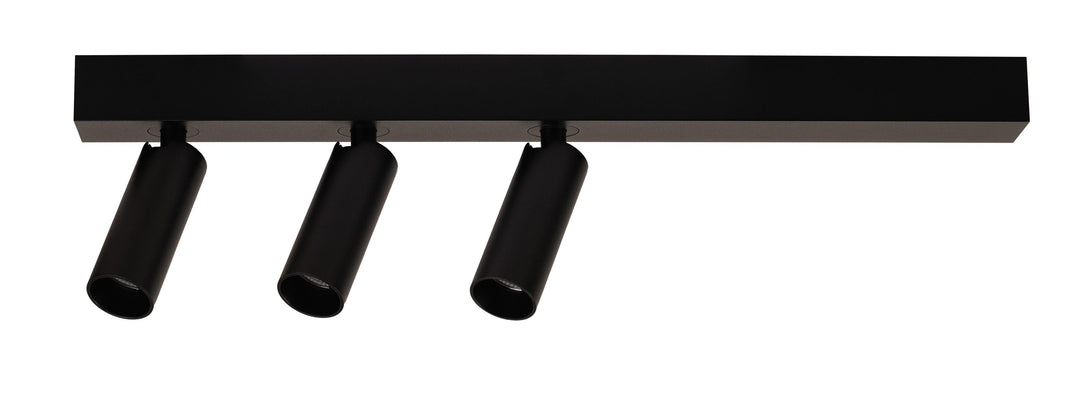 A block slim triple spot med base 2700K 3 x 9,1 Watt - Dimbar-Taklamper-Antidark-Svart-2-620-03-2+2-611-02-3-Lightup.no