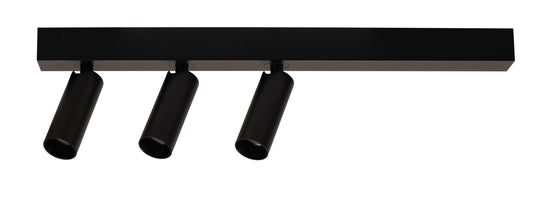 A block slim triple spot med base 2700K 3 x 9,1 Watt - Dimbar-Taklamper-Antidark-Svart-2-620-03-2+2-611-02-3-Lightup.no