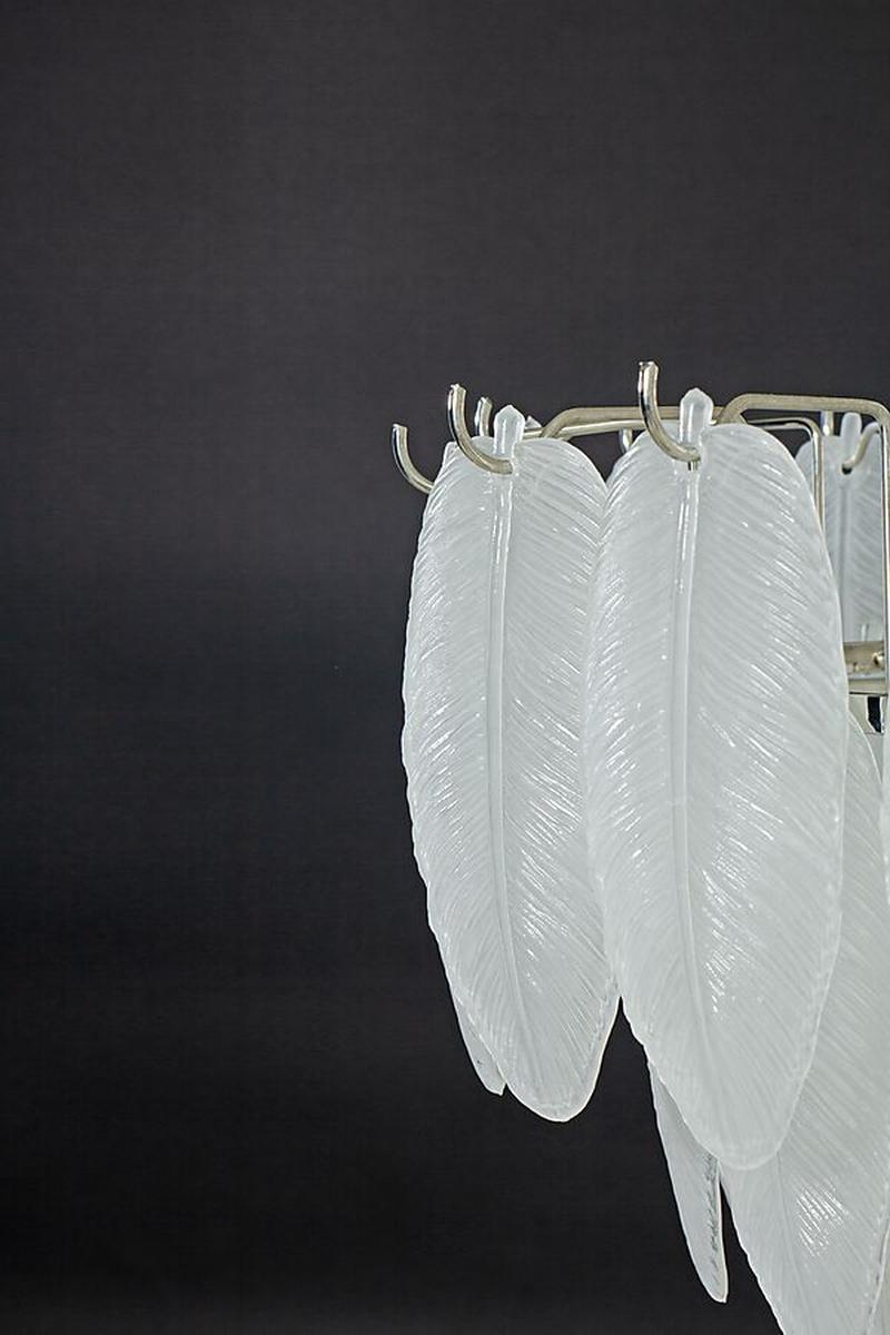 Adriana takpendel 43 cm-Takpendler-Aneta Lighting-Sølv / Frostet-25001-26-Lightup.no