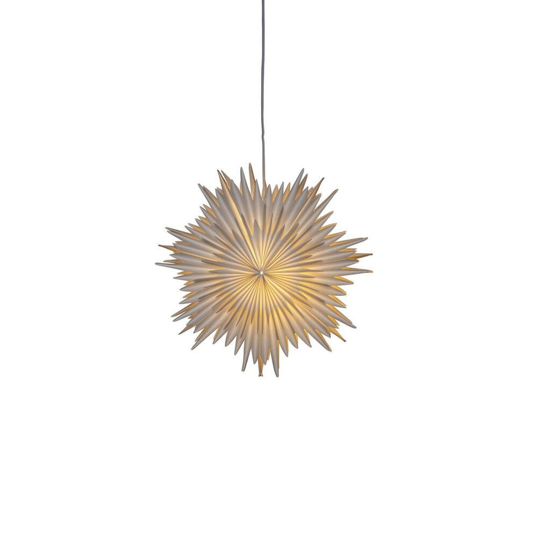 Adventsstjerne i papir – 46 cm-Julebelysning adventstjerne-Konstsmide-Hvit-5932-200-Lightup.no