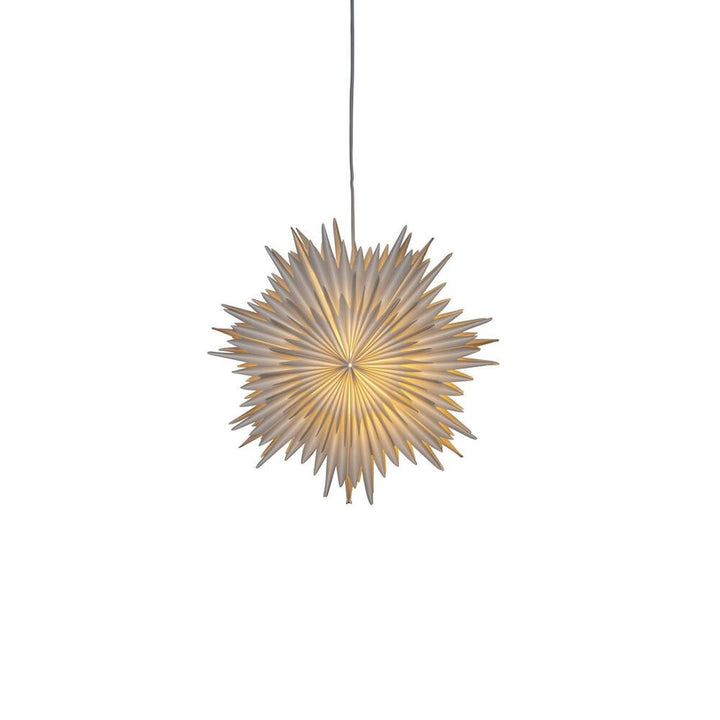 Adventsstjerne i papir – 46 cm-Julebelysning adventstjerne-Konstsmide-Hvit-5932-200-Lightup.no